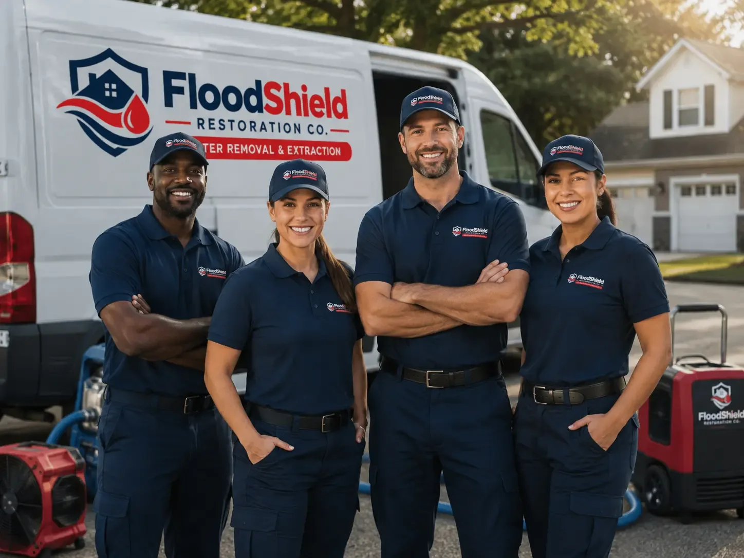 Flood Damage Restoration company in Voltaire, ND